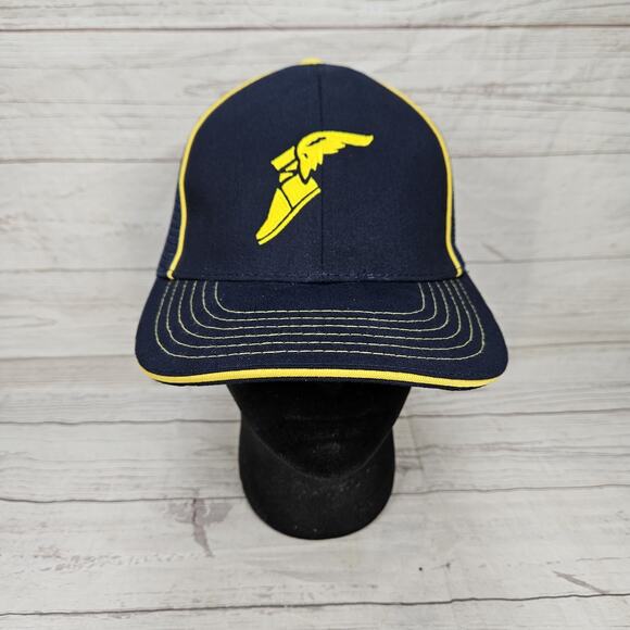 Goodyear Tire The Goodyear Collection Hat Cap Blue Wingfoot Logo SnapBack Mesh - Picture 1 of 6